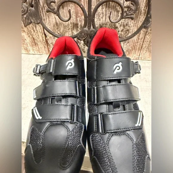 Peloton Black and Red Cycling Shoes 44 - Picture 5 of 9
